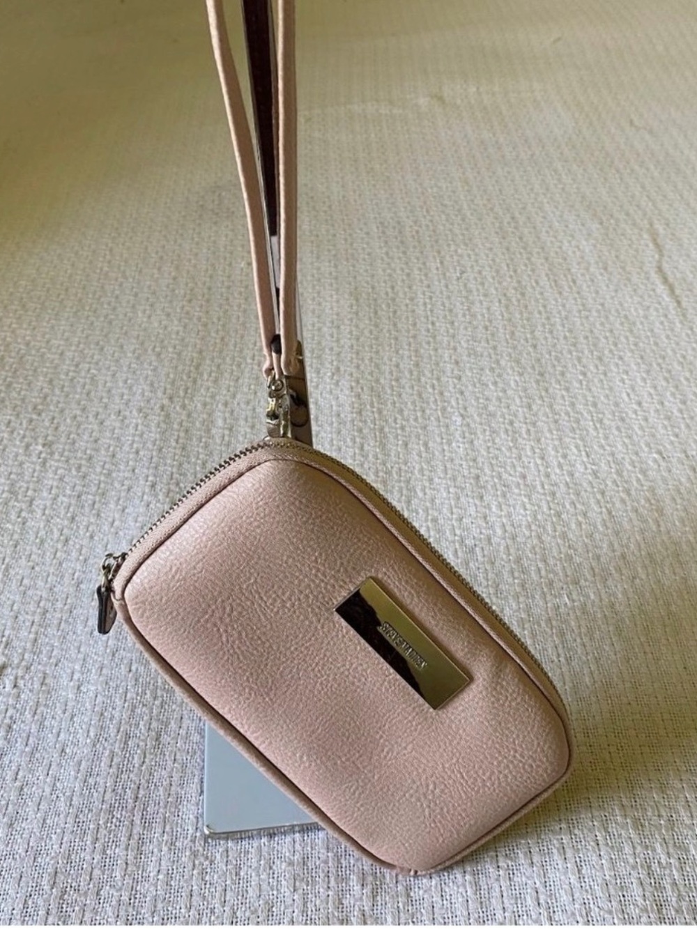 Steve Madden Blush Pink Crossbody Wristlet